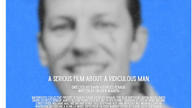 THE BLUE BUFFOON