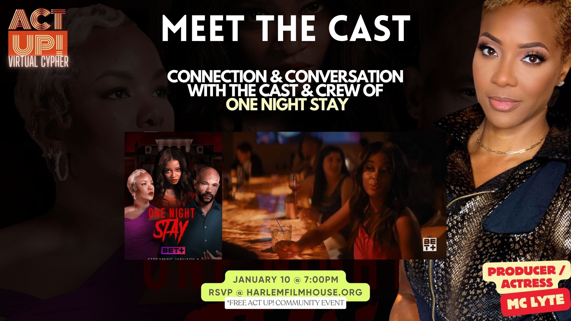 ACT UP! Cypher - MEET THE CAST