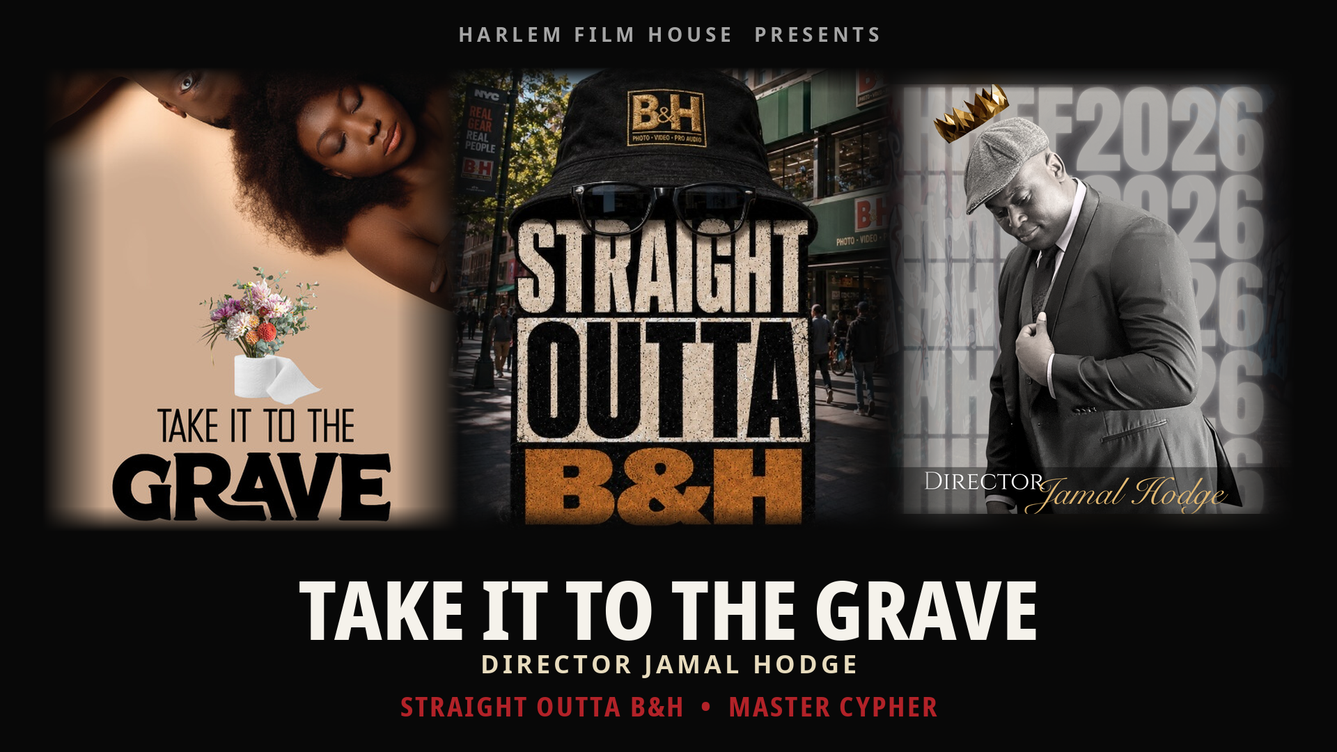 Master Cypher : Jamal Hodge - Take It To The Grave