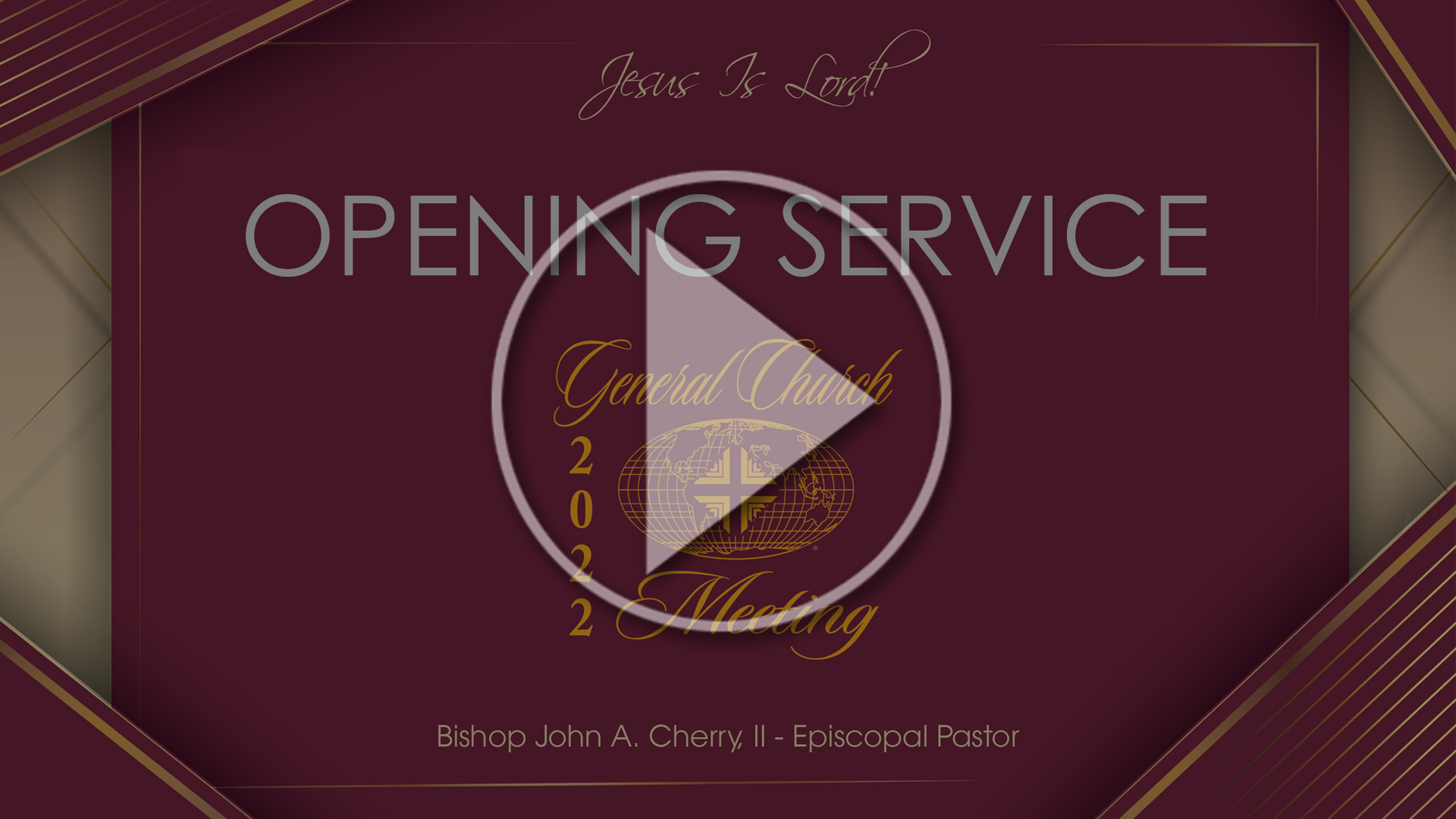 2022 General Church Meeting Opening Service