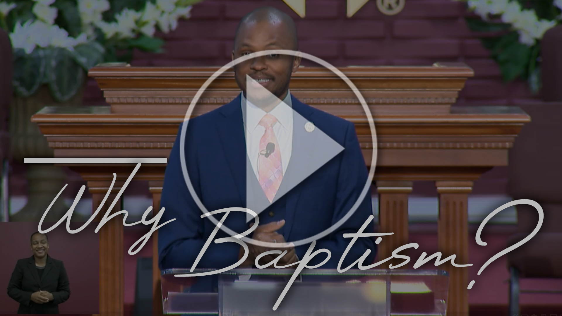 Why Baptism?