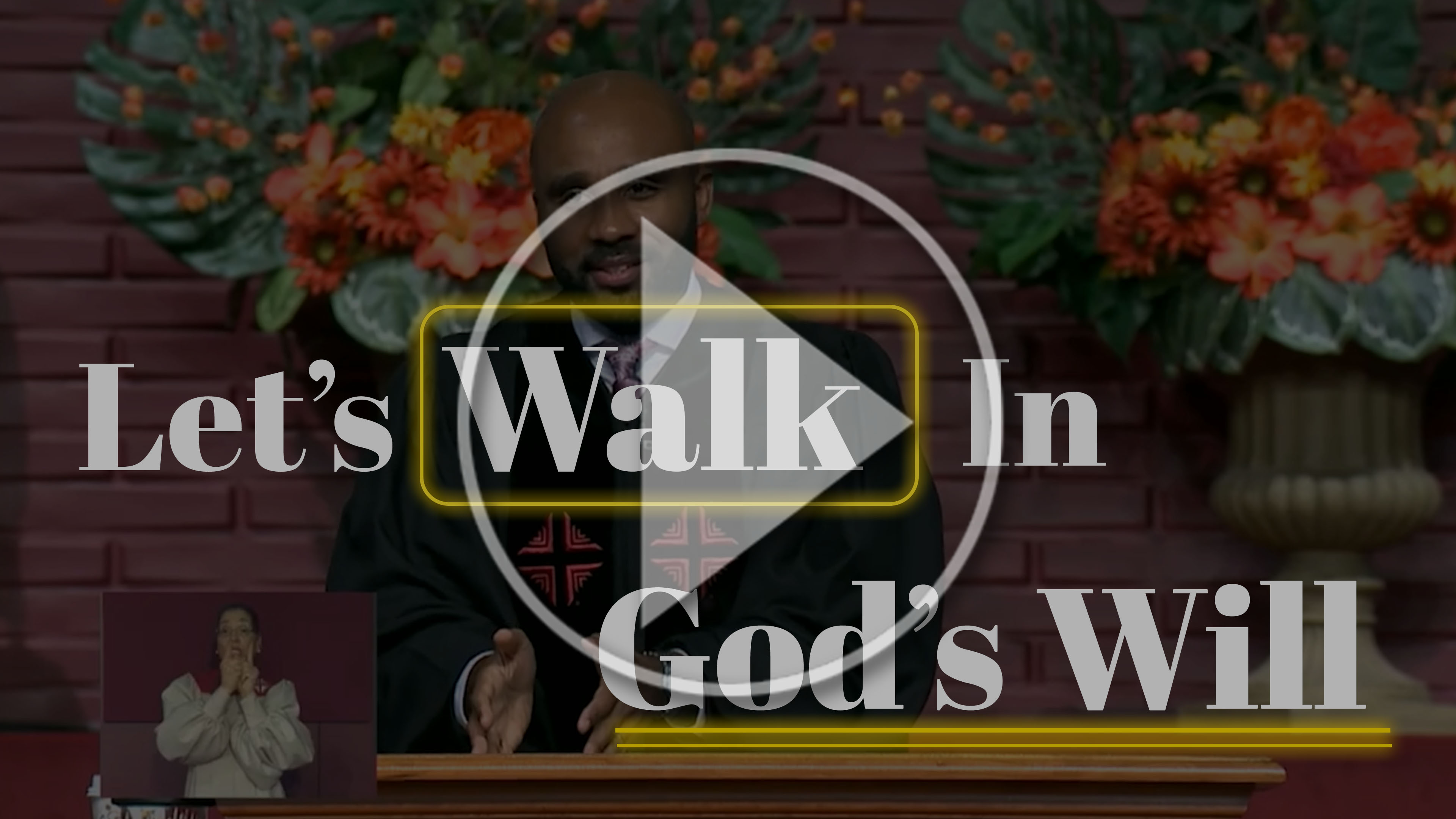Let's Walk In God's Will
