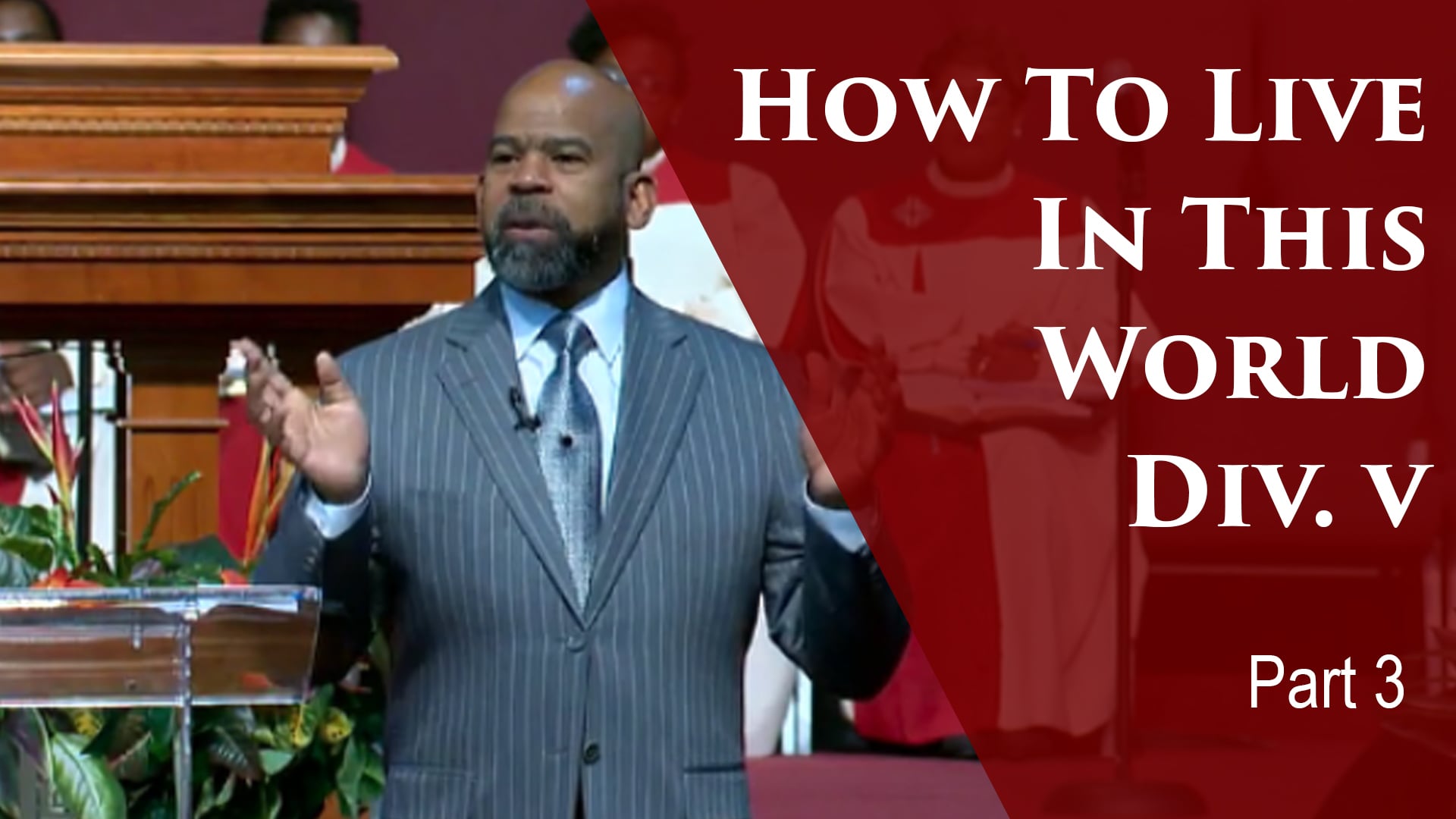 2019-09-03 How To Live In This World Div. V-Part 3