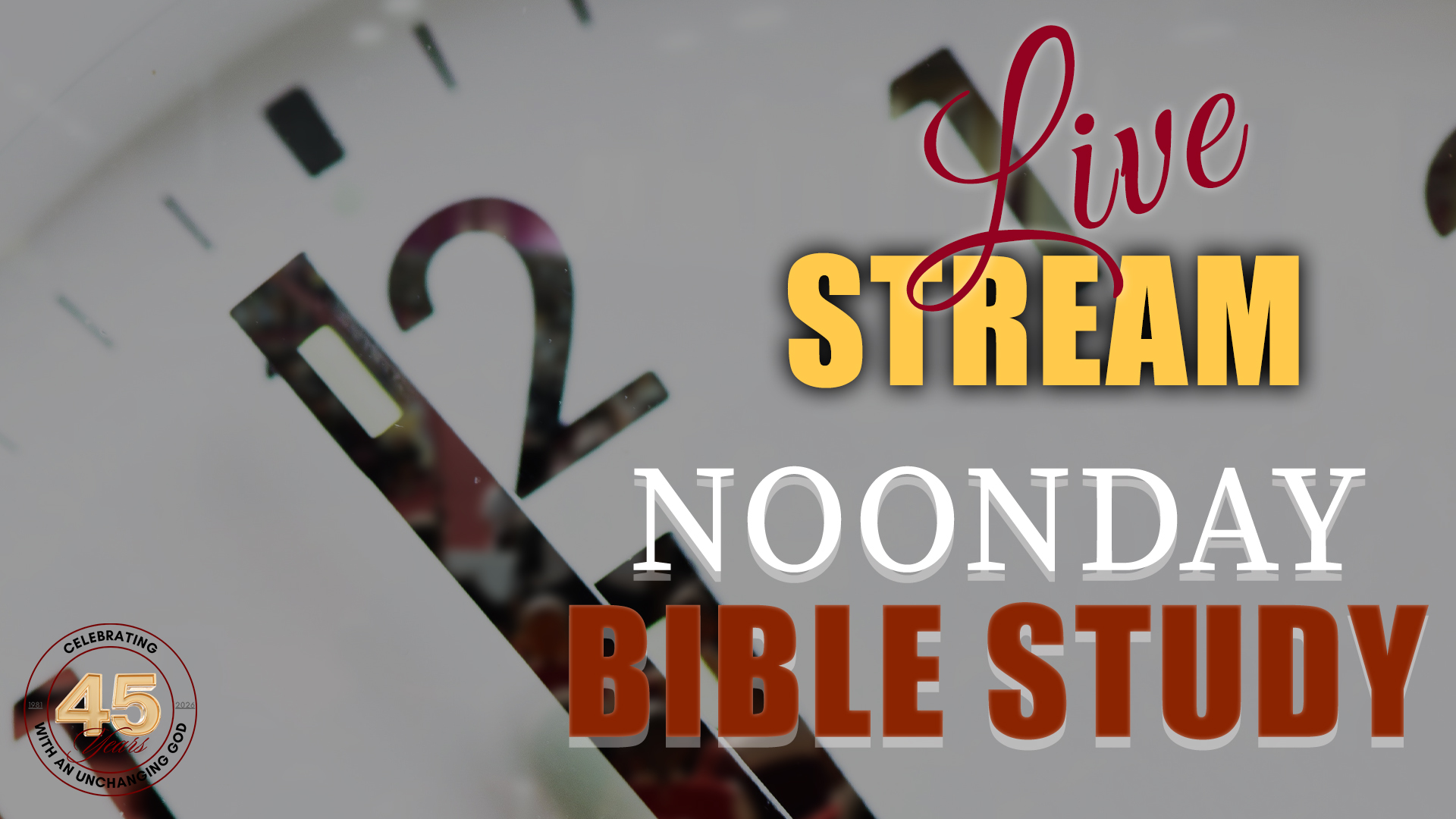 2026-09-16 Noonday Bible Study