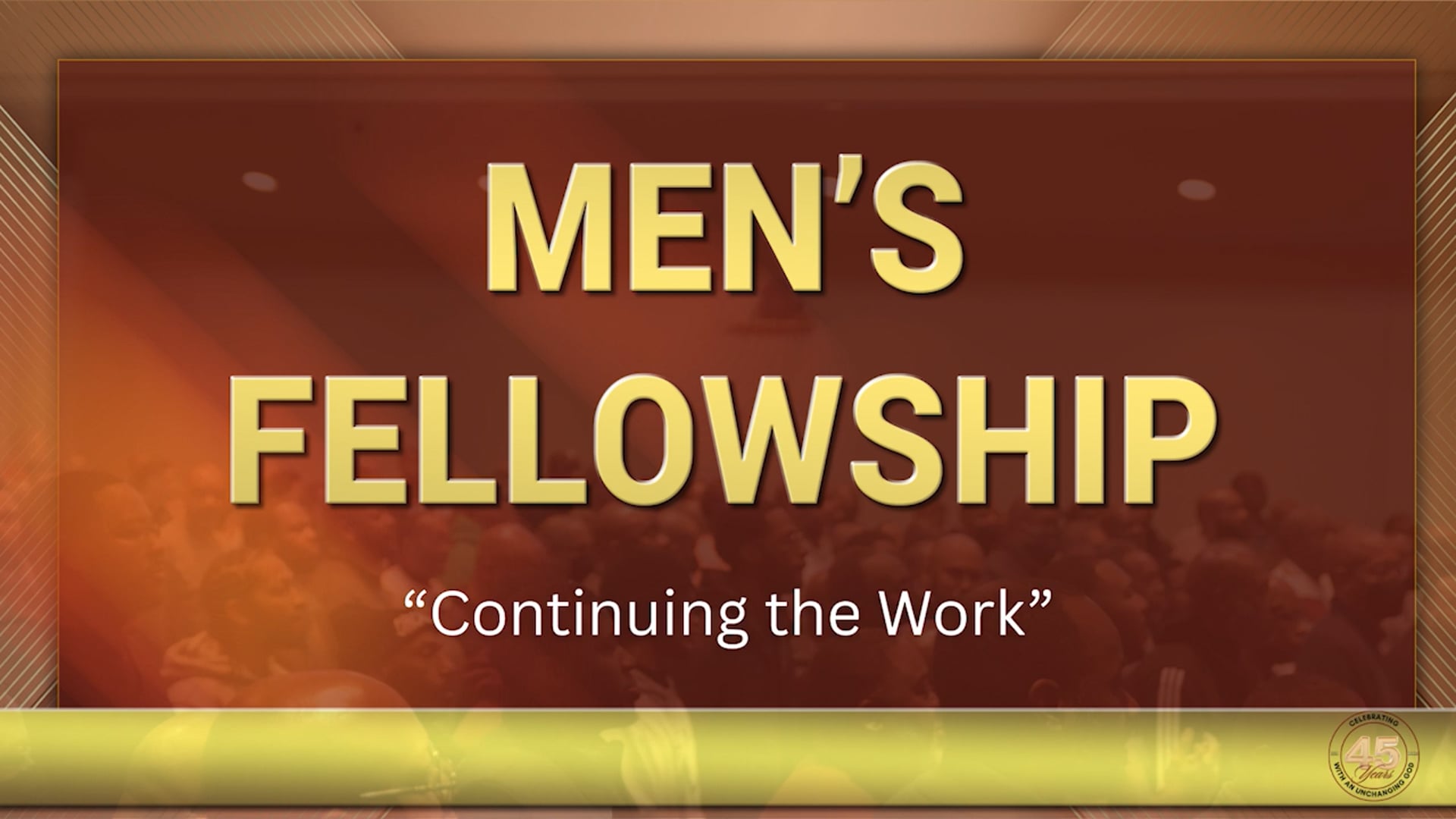 Men's Fellowship - February 2026