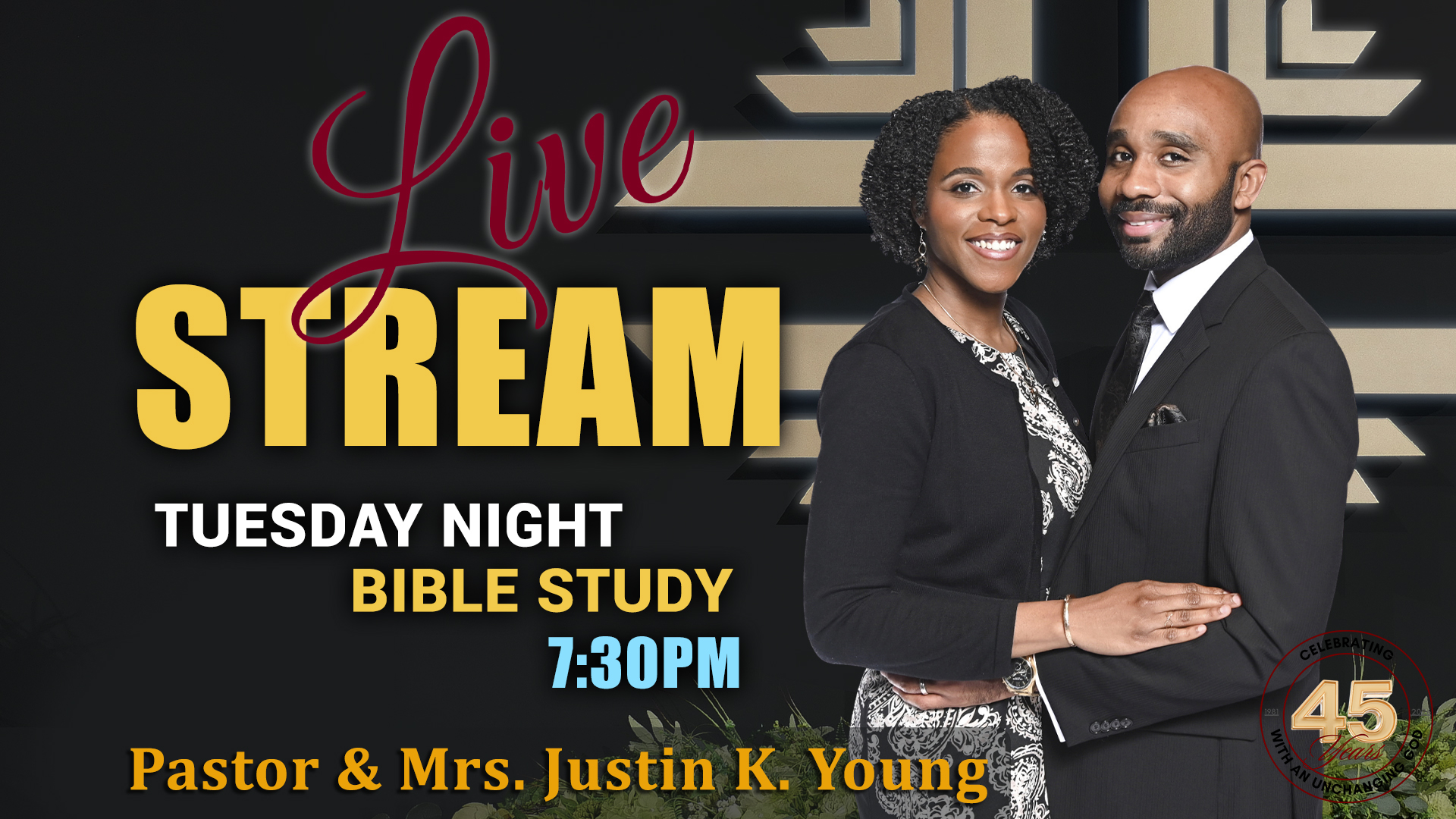 Tuesday Night Bible Study
