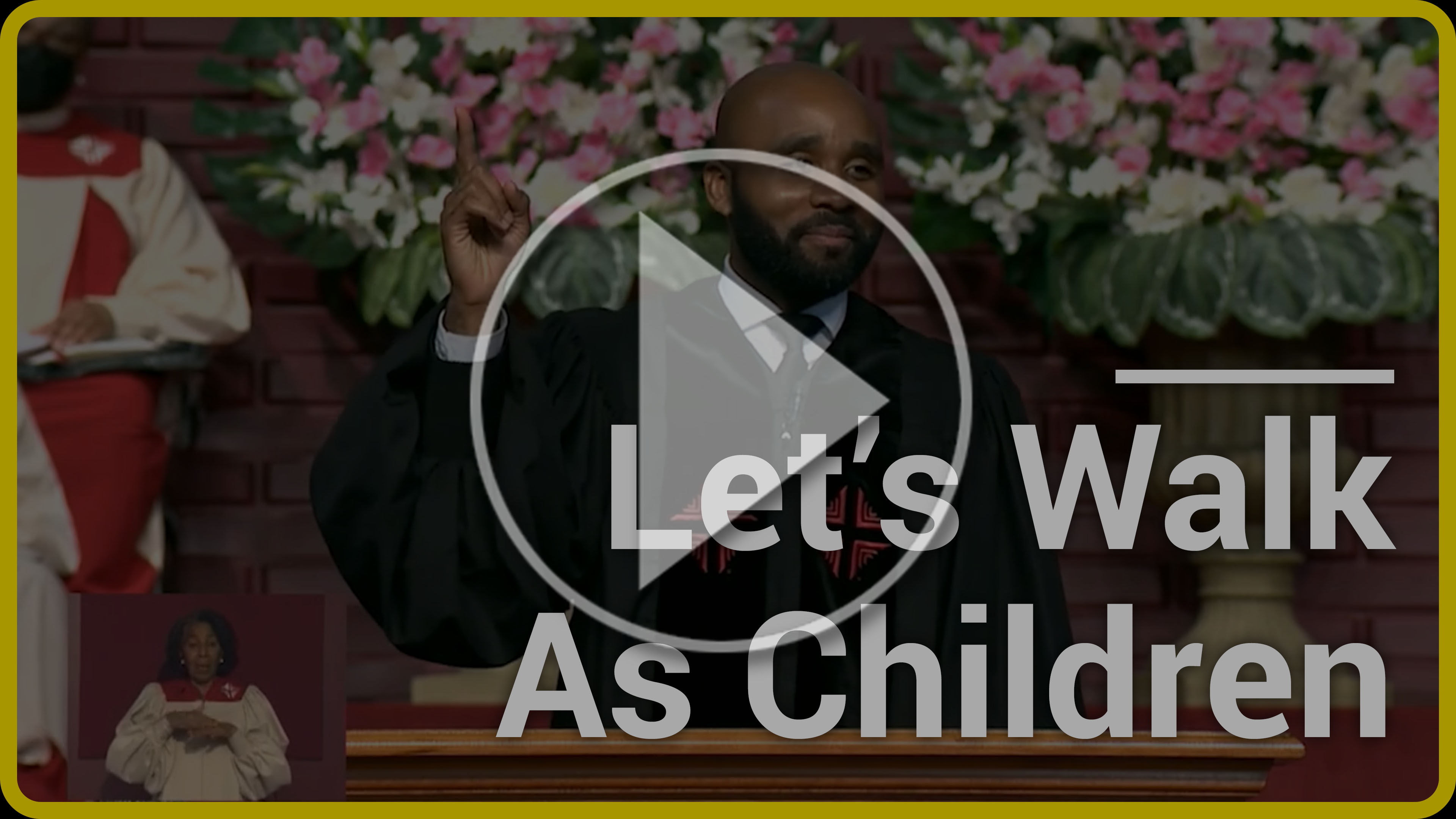 Let's Walk As Children