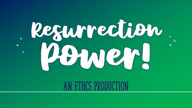 Resurrection Power Recital PLAYBACK