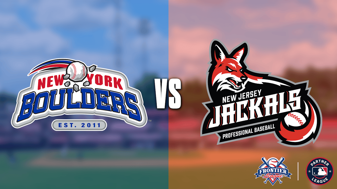 New York Boulders New Jersey Jackals 7/20 705pm EDT 2021