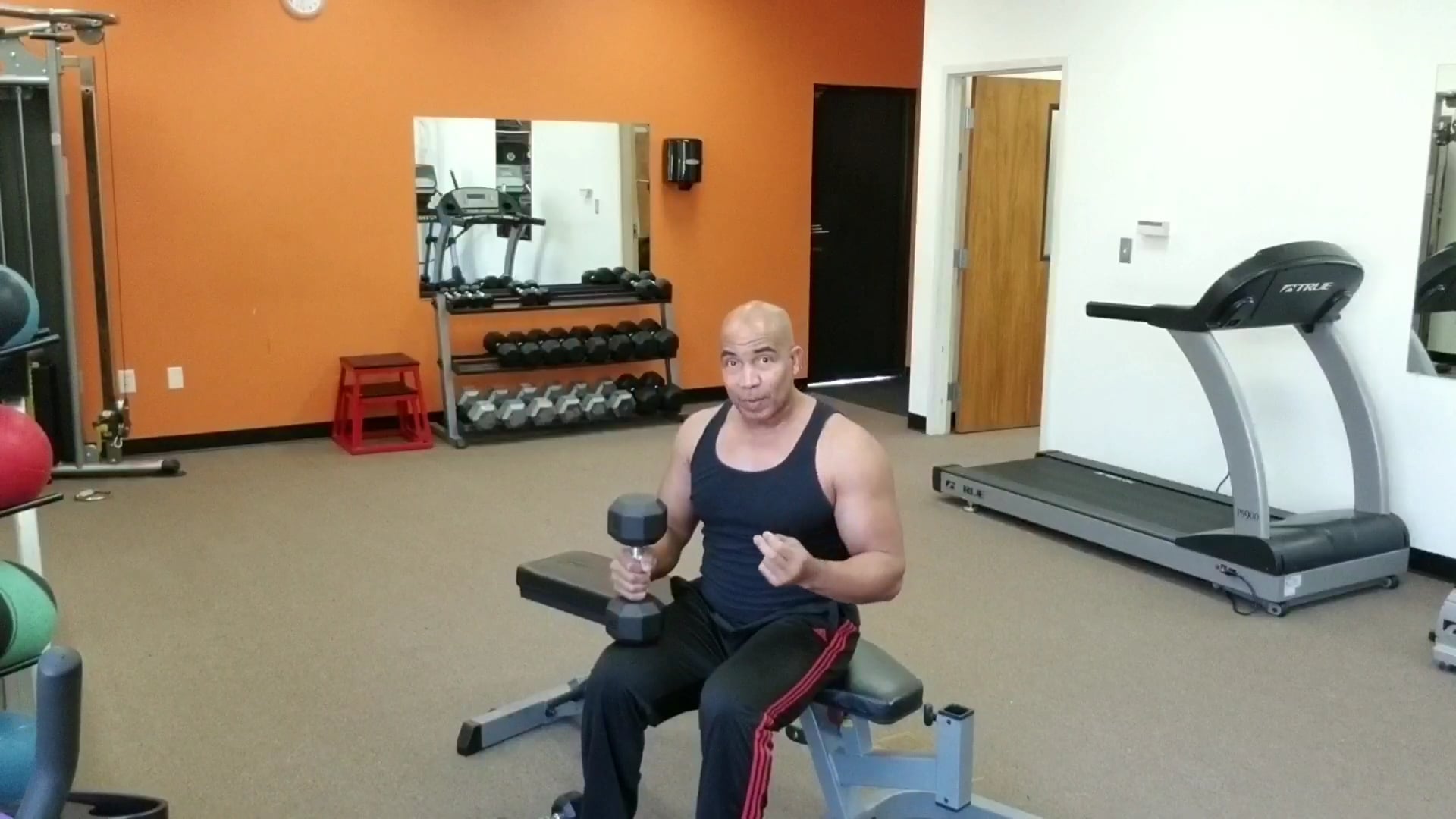 Dumbbell Routine 1