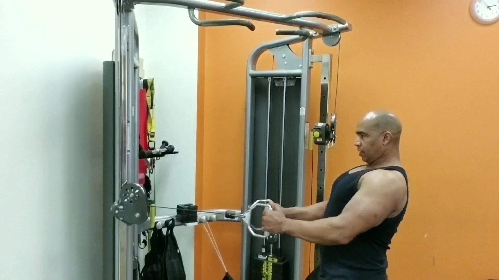Upper Body Strength Cable Machine