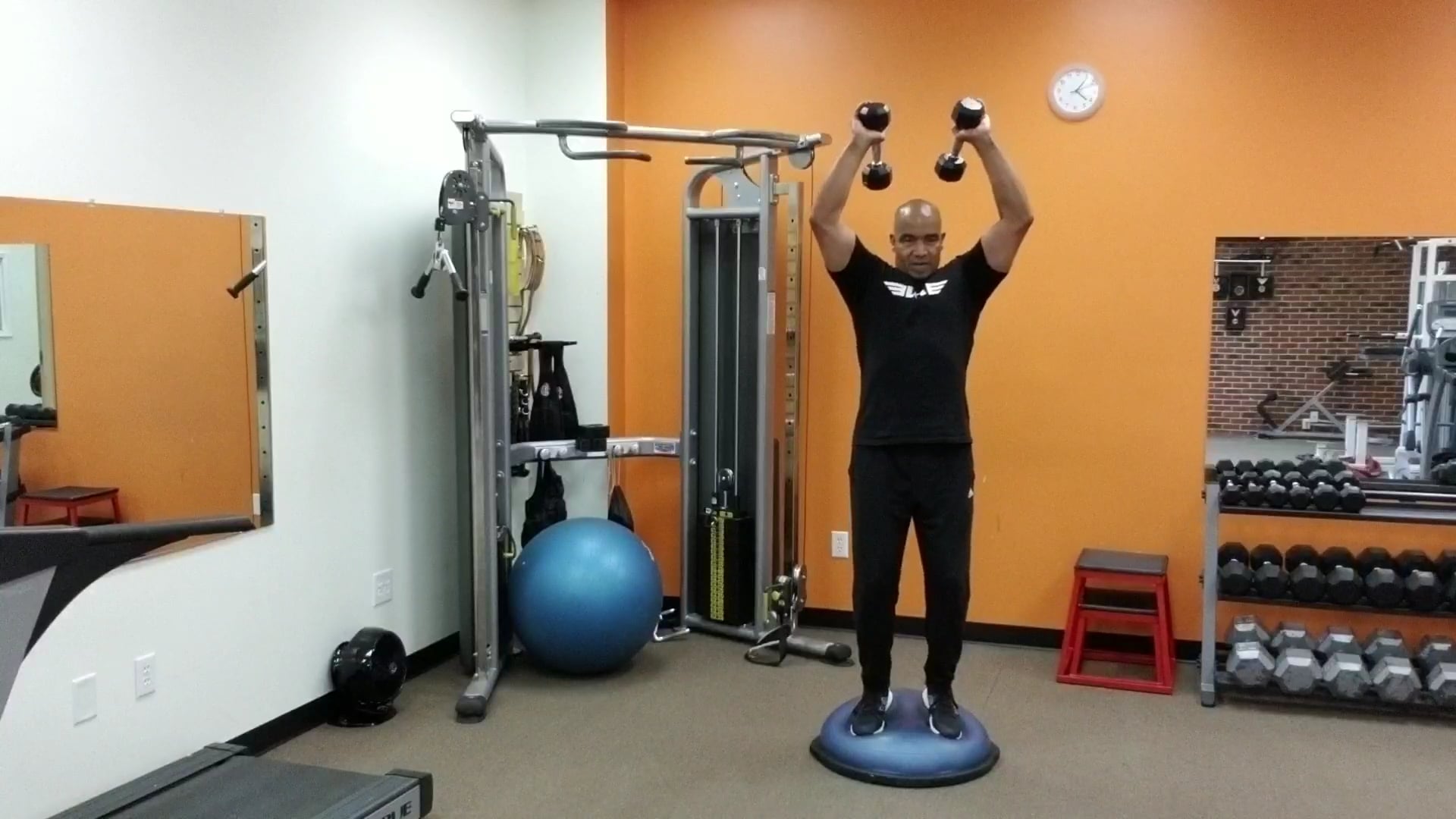 Bosu Routine 1