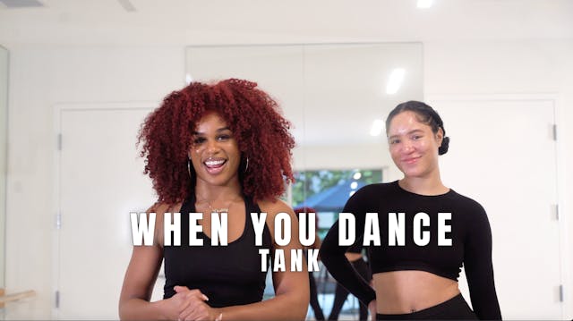 "When You Dance" Tank - Heels Tutorial