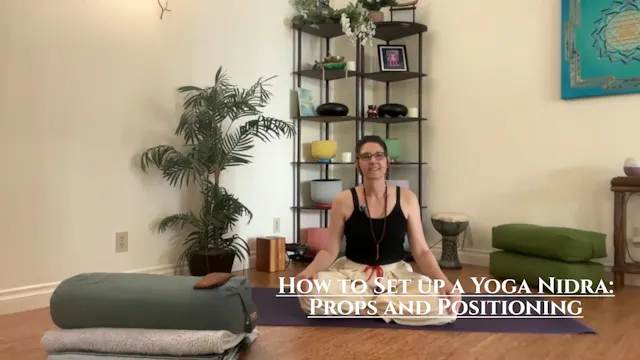 How to Set up for Yoga Nidra