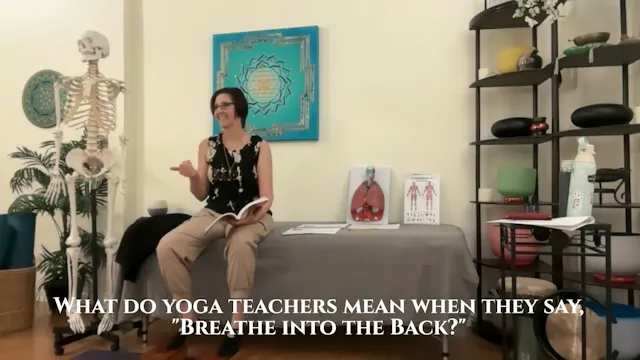 Why Yoga Teachers say "Breathe into t...