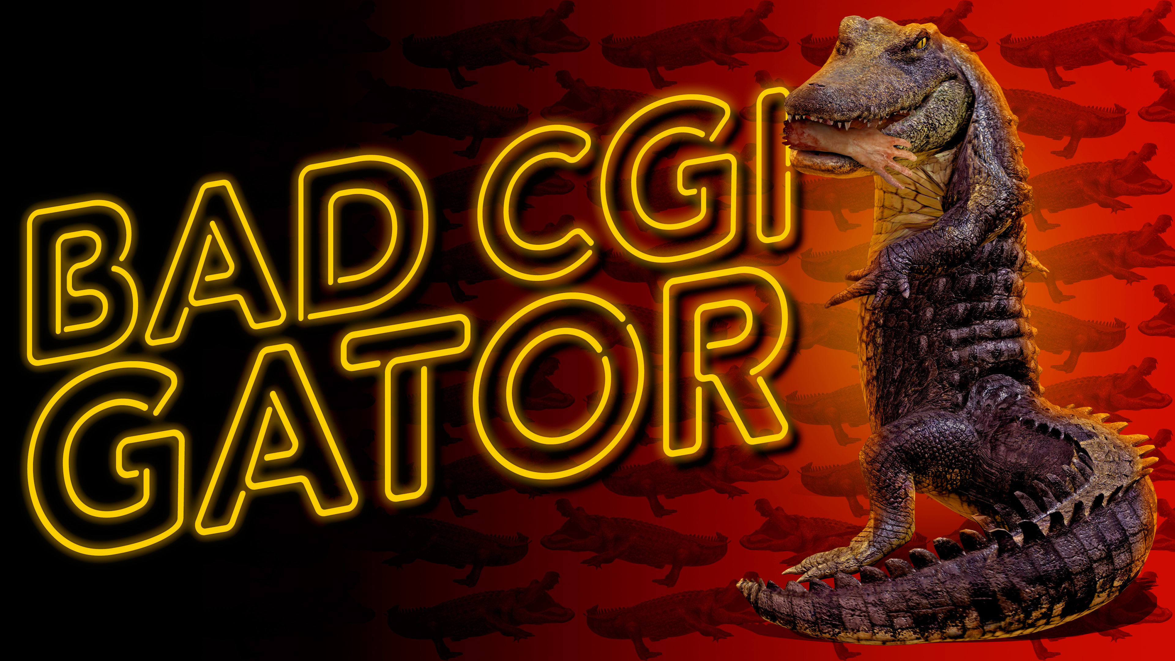 Bad CGI Gator