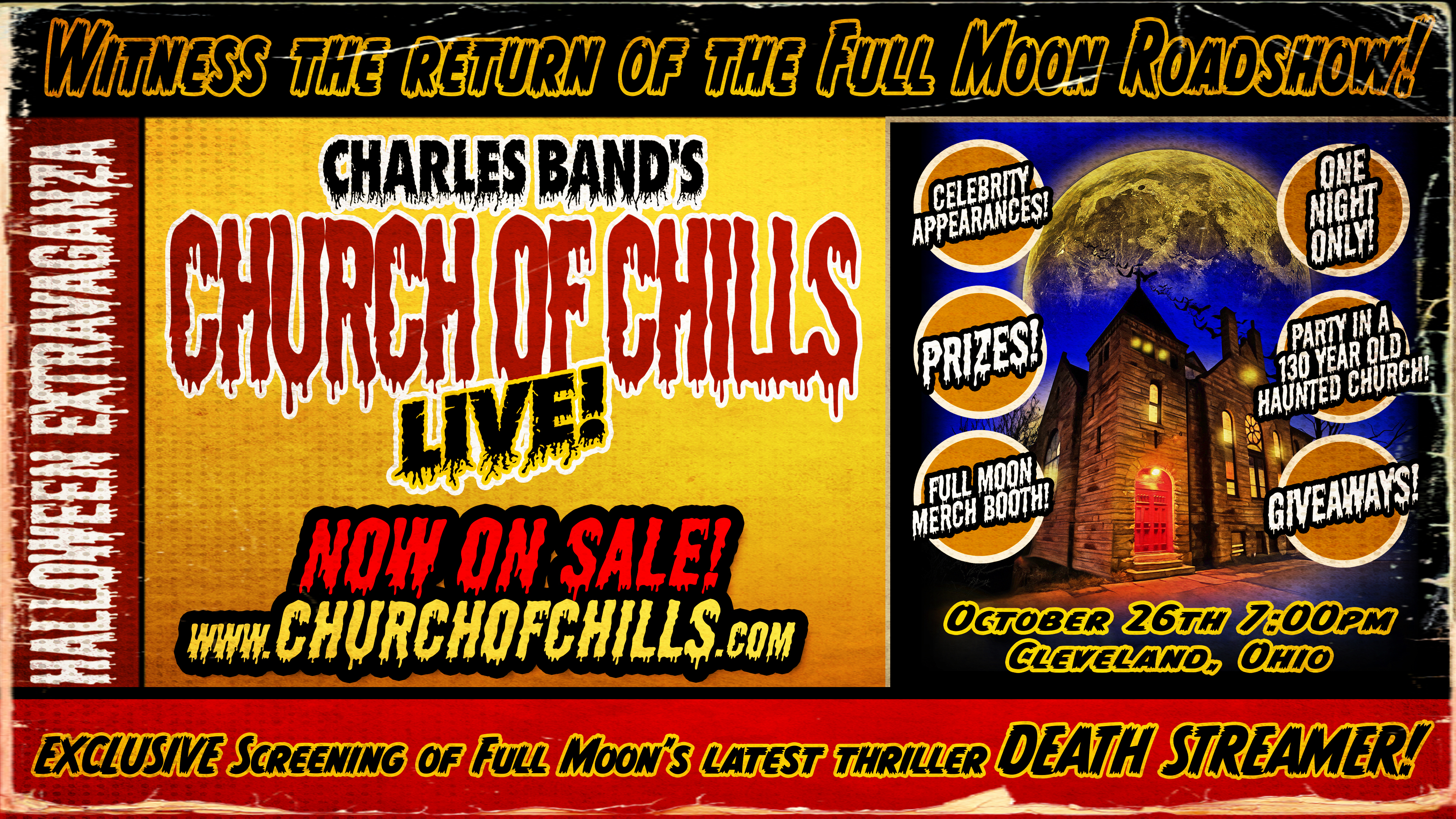 Charles Band's Church of Chills LIVE!