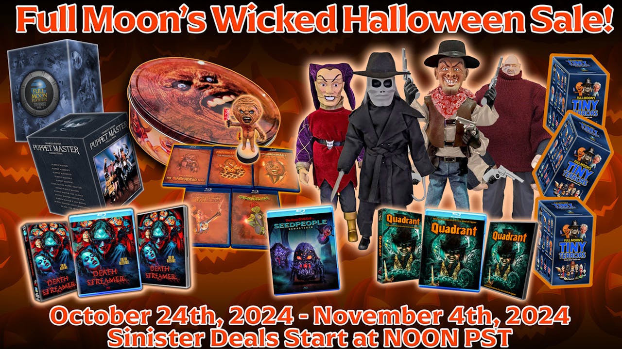 FM's Wicked Halloween Sale 2024! Full Moon Features