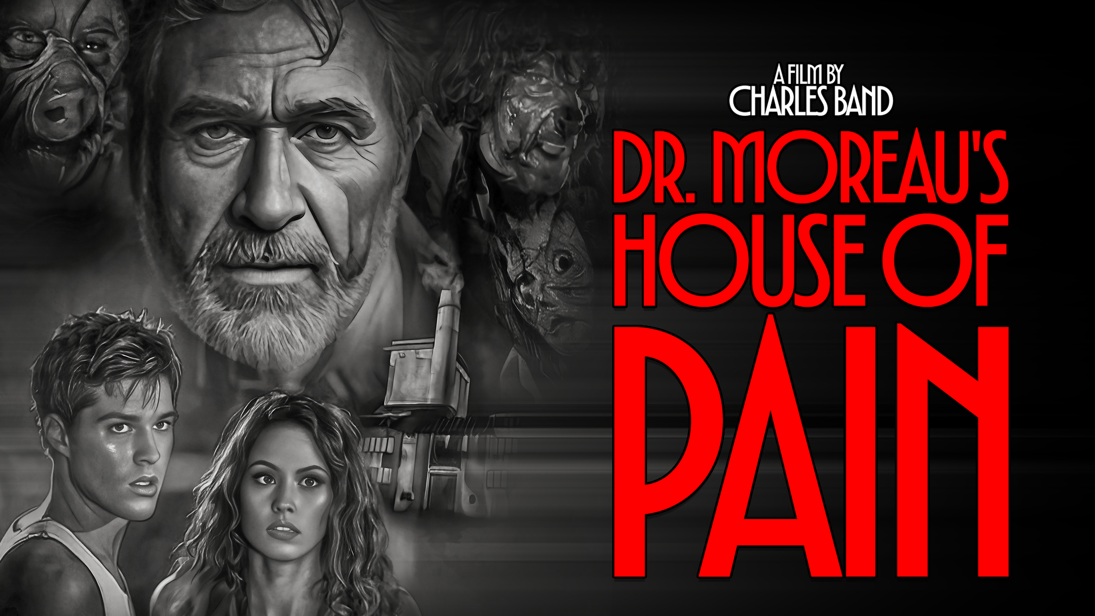 Dr Moreau's House of Pain | Noir Version | Introduction by Charles Band