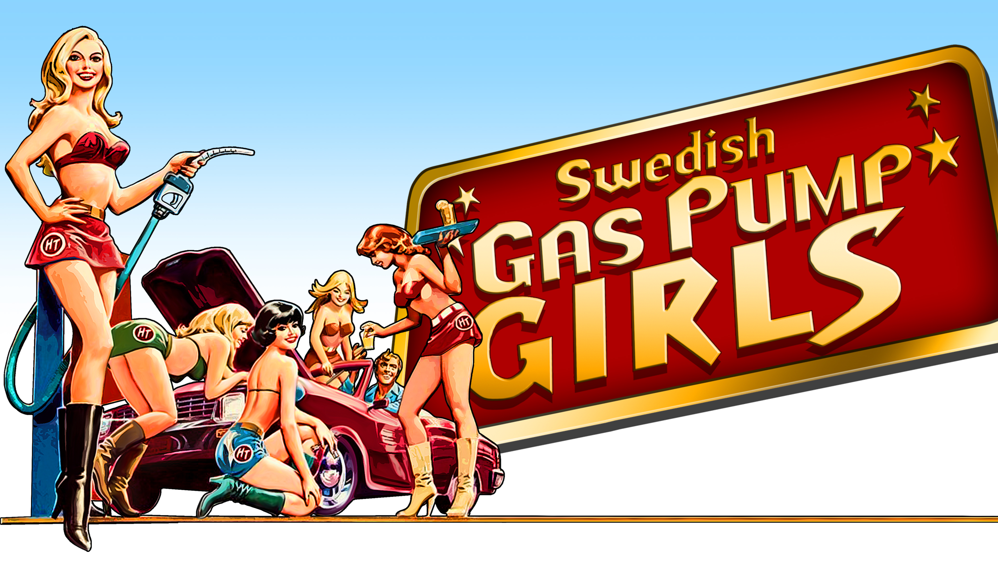 Swedish Gas Pump Girls