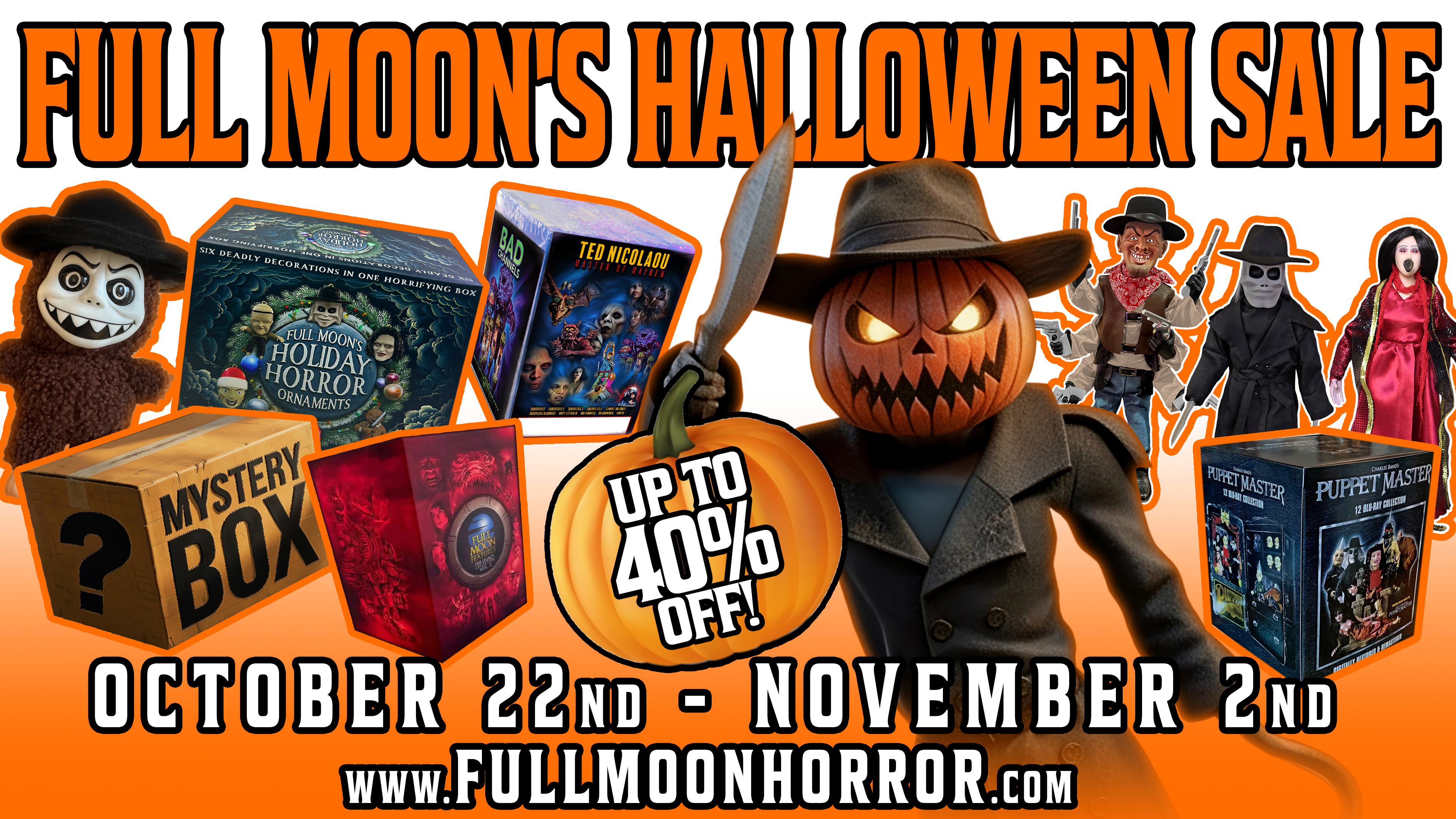 Full Moon's Annual Halloween Sale 2026
