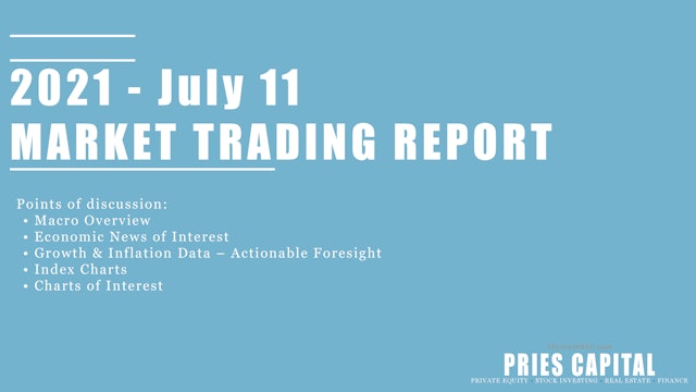 2021 - July 11 Market Trading Report