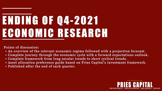 Ending of Q4-2021 Macroeconomic Research