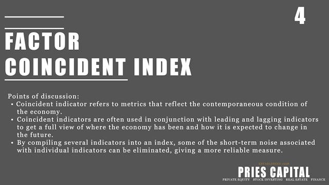 Factor Coincident Index