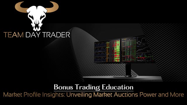 Market Profile Insights: Unveiling Market Auctions Power