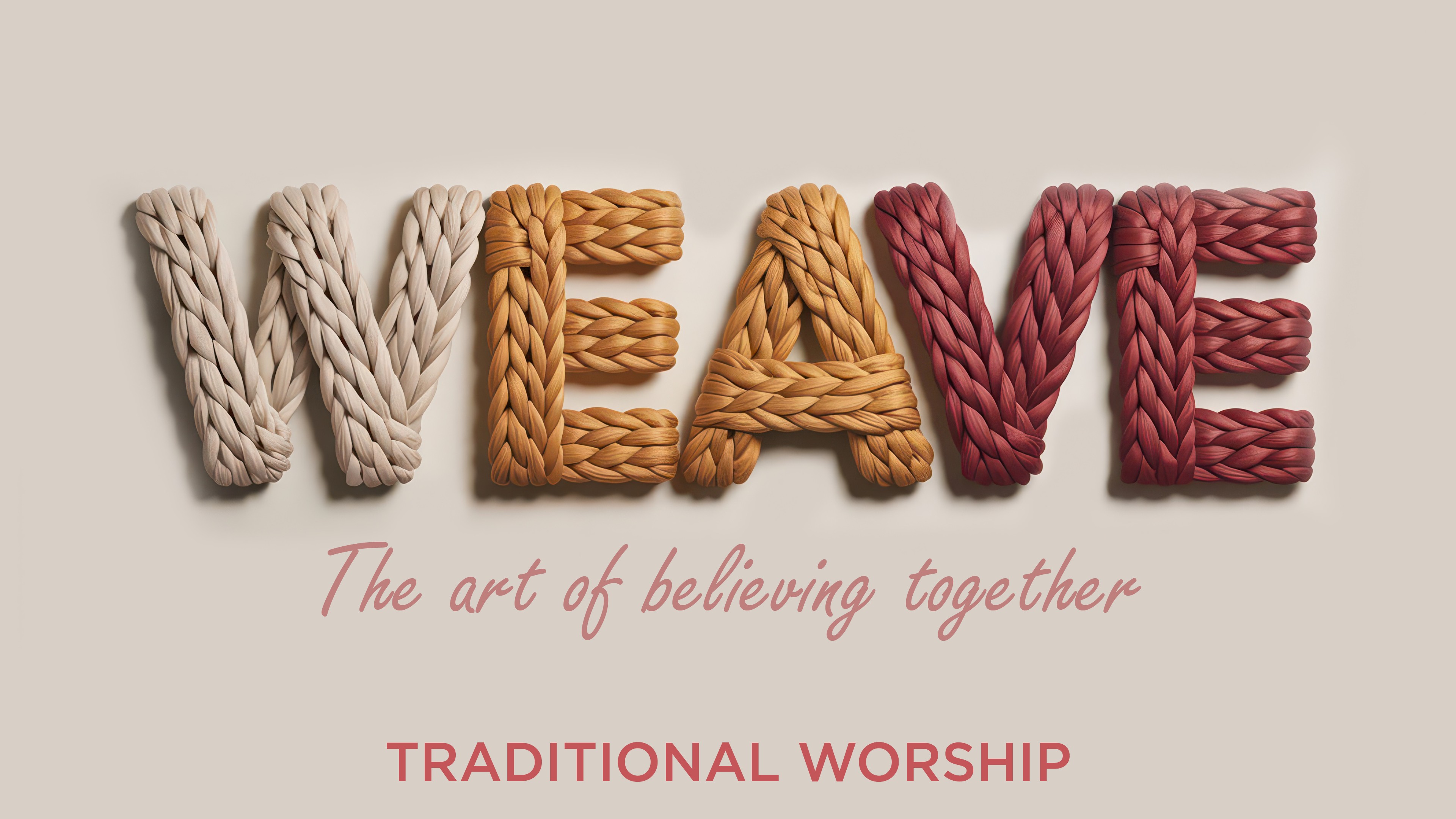 January 25, 2026: Online Combined Worship Service