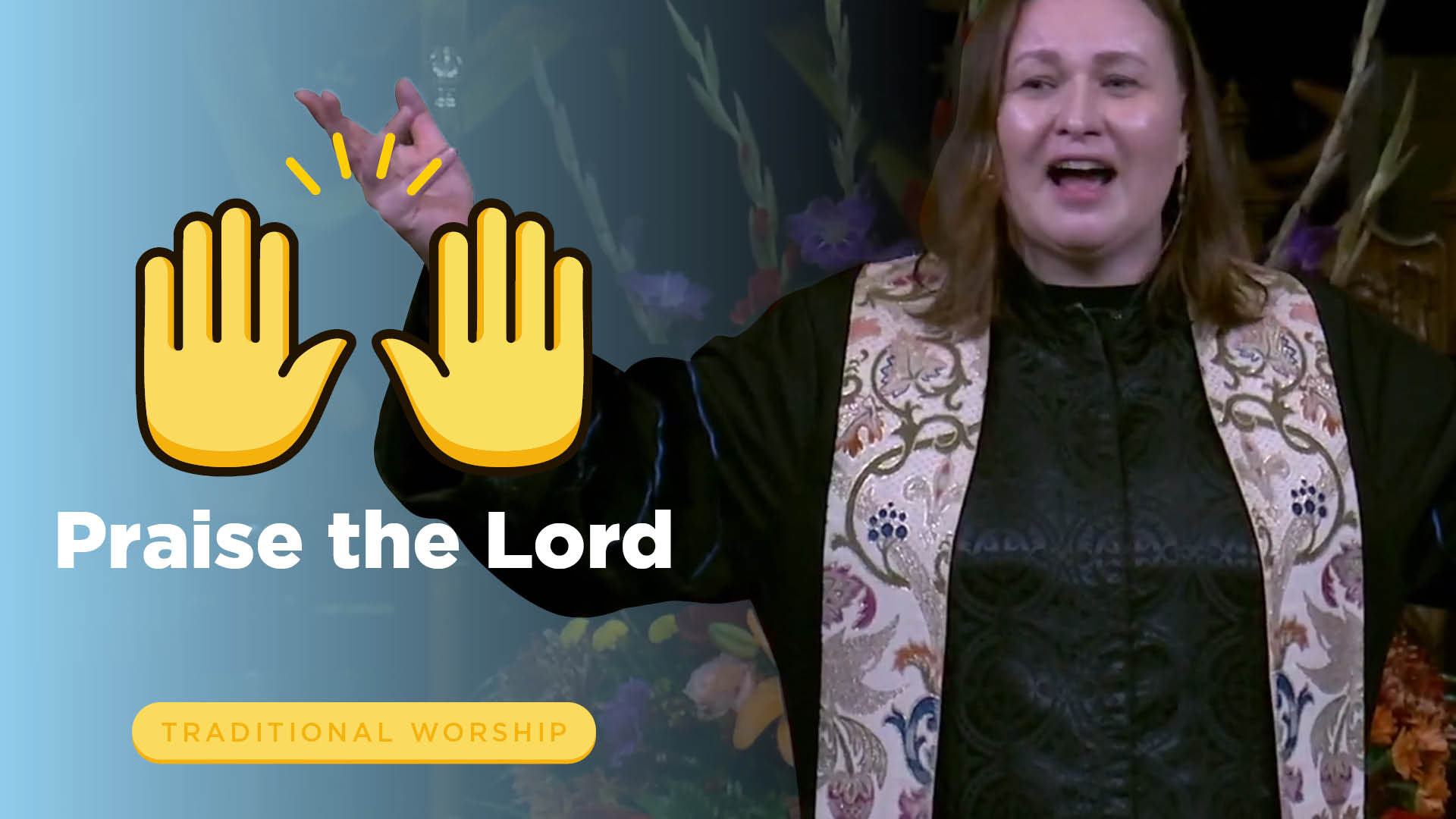 November 24, 2024:  Traditional Worship Service