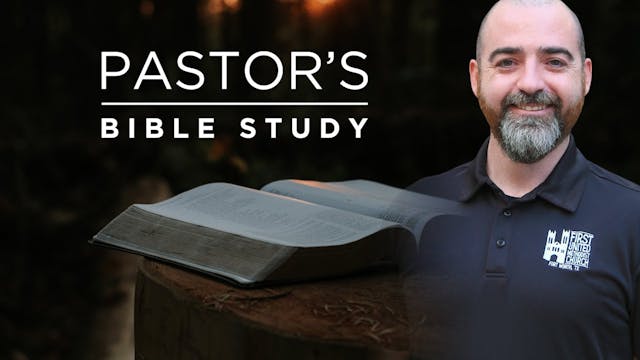 Pastor Bible Study Mark 1:29-45