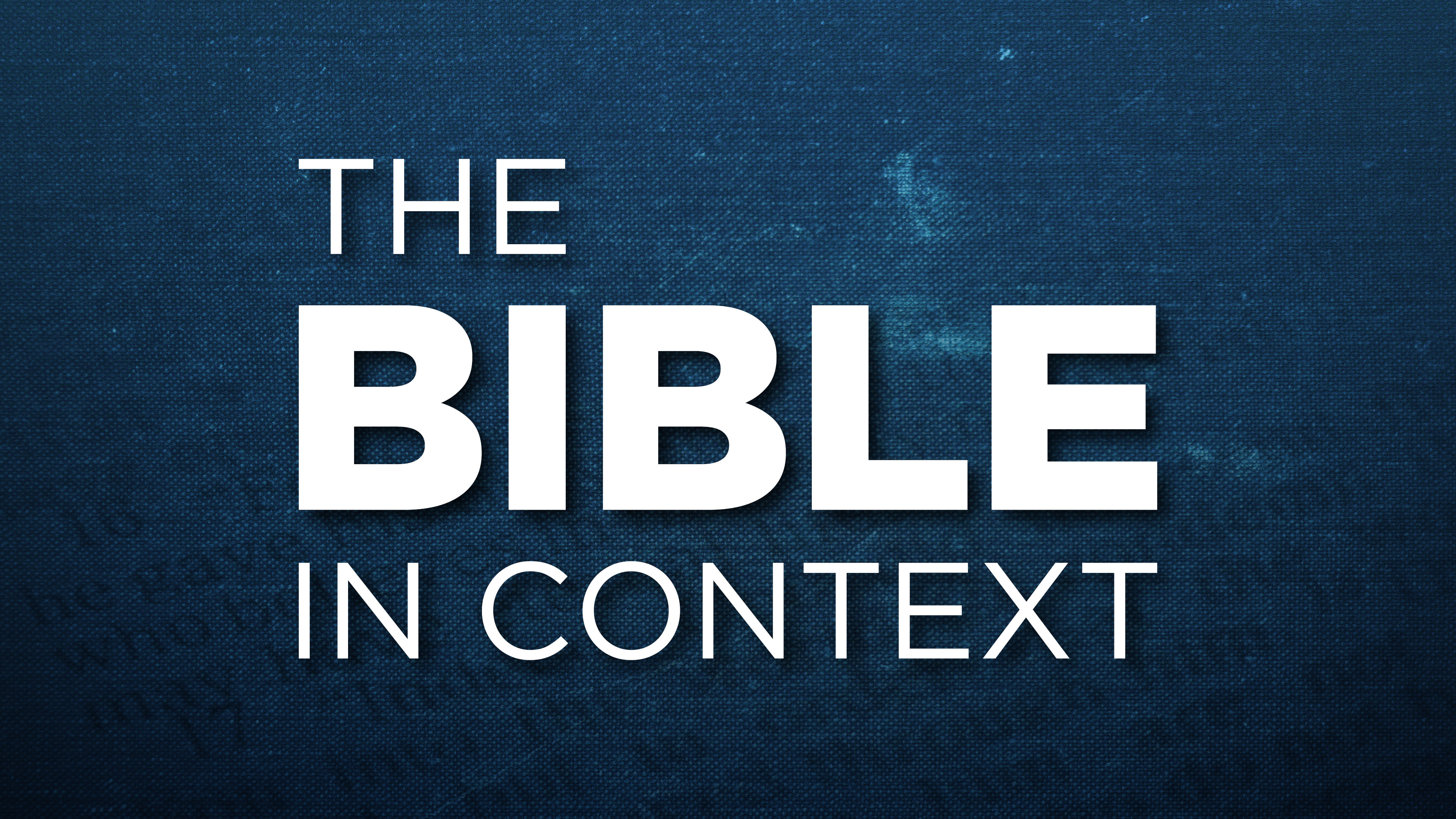 The Bible in Context, Leviticus: Episode 2