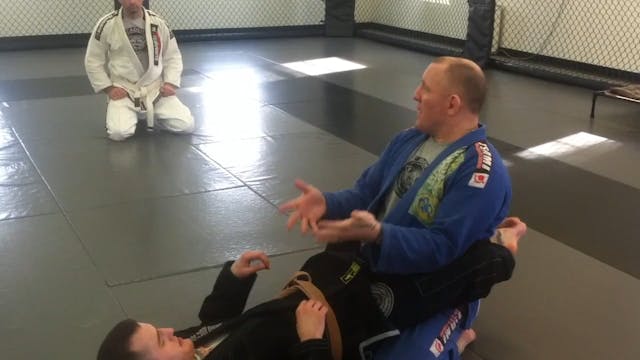 Ouchi Gari - Bad Posture Break - Knee...