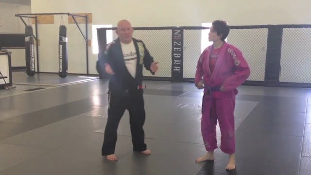 Front Side Clinch- Lateral Drop