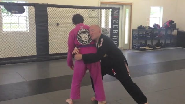 Rear Side Clinch- Double Leg