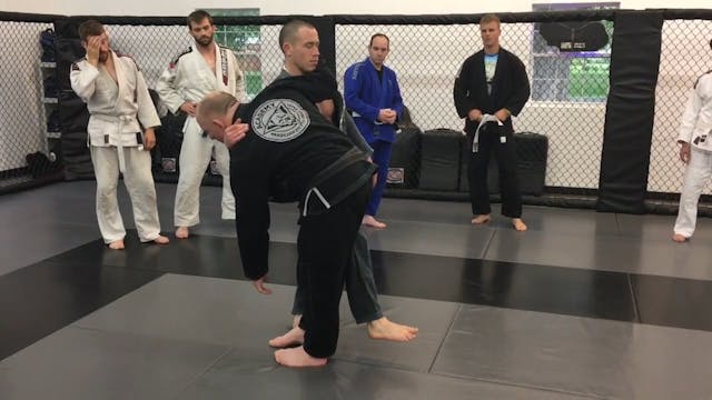 Osoto Gari - Side Control - Knee to S...