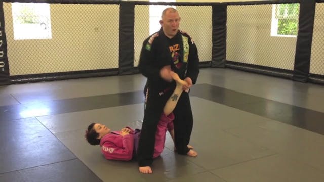 Rear Bodylock Defense- Ankle Pick- KTS