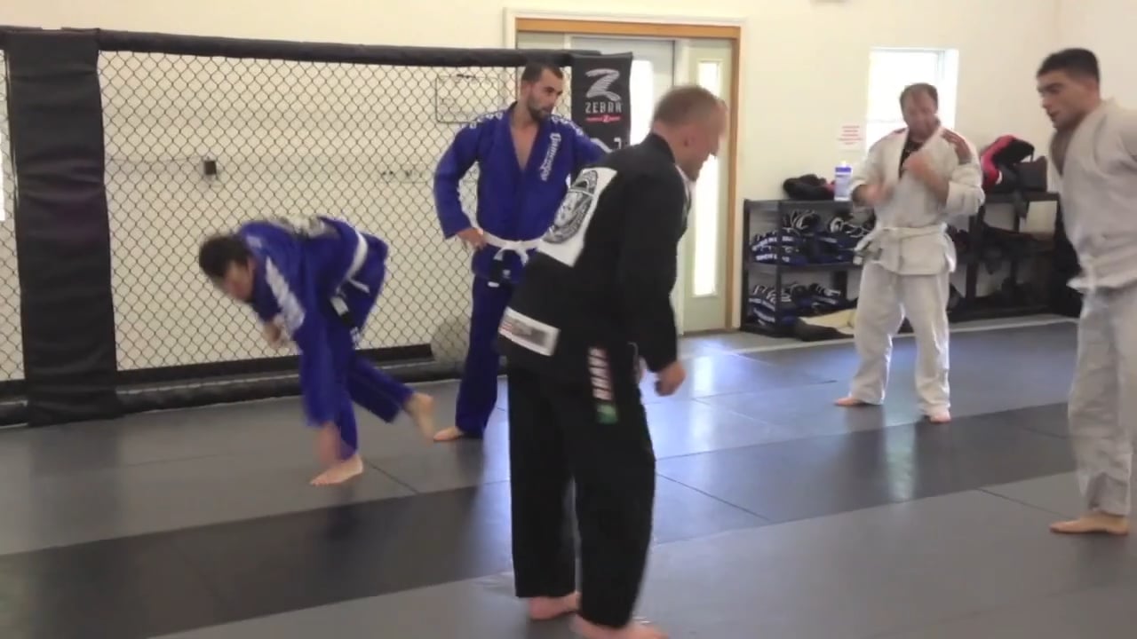 Escape Side Control, Throwby Pass, Flow Drill