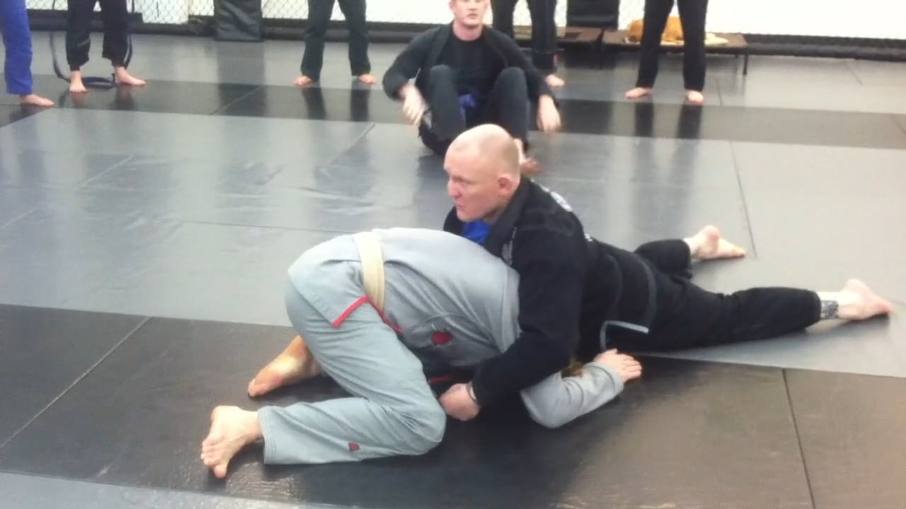 Single Leg Defense - Half Guard - Front Choke/Up to a Single Leg