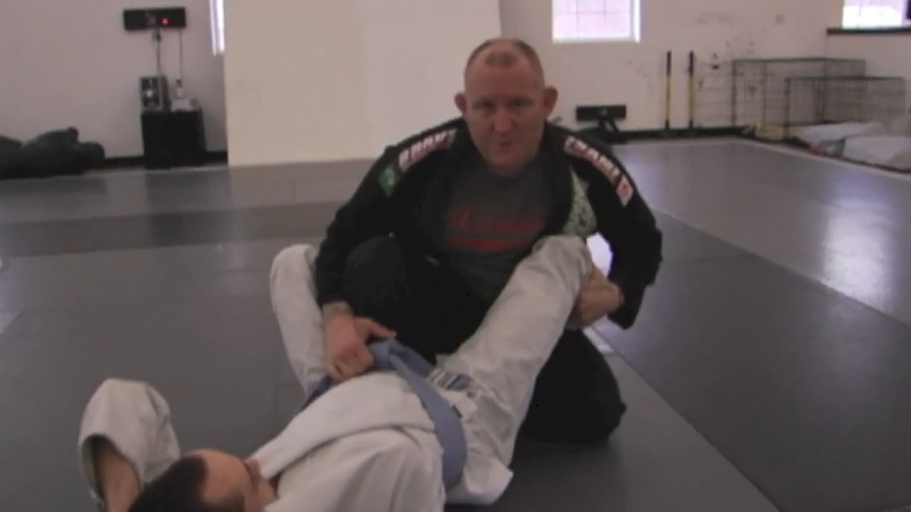 Pass The Guard- Pass Position- Ankle Lock