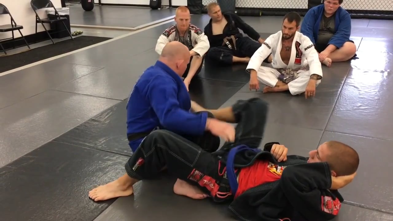 Bad Posture Break - Cut Across Pass - Kung Fu Choke