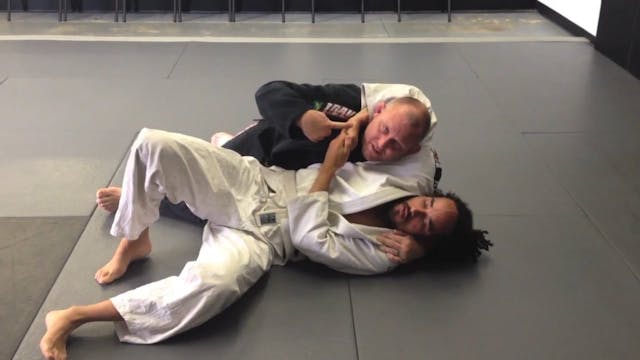 Escape Headlock- Hook To Hip Under