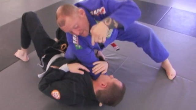 Knee To Stomach- Collar Choke