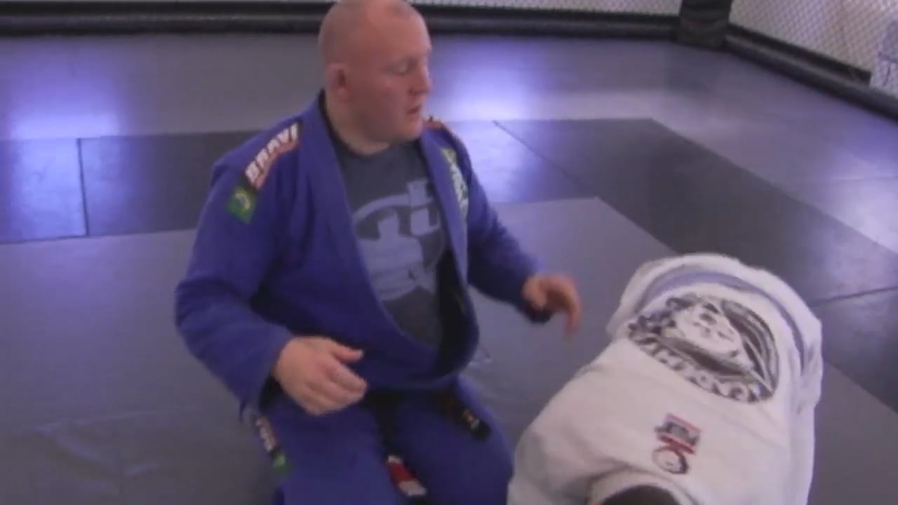 Closed Guard- Shoulder Stand Sweep- Stepover Armbar