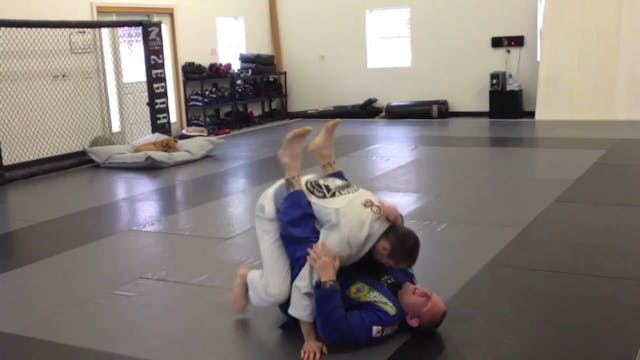 Closed Guard- Back Sweep