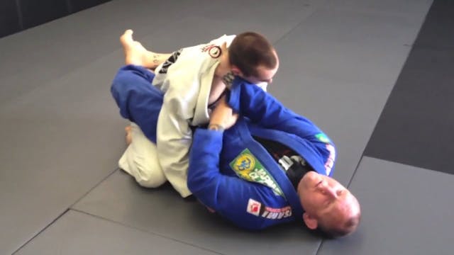 Closed Guard- Over Front Choke