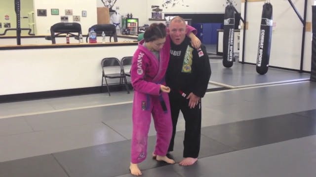 Front Side Clinch- Thigh Bump