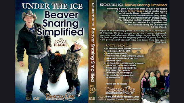 Under The Ice Beaver Snaring Simplifi...
