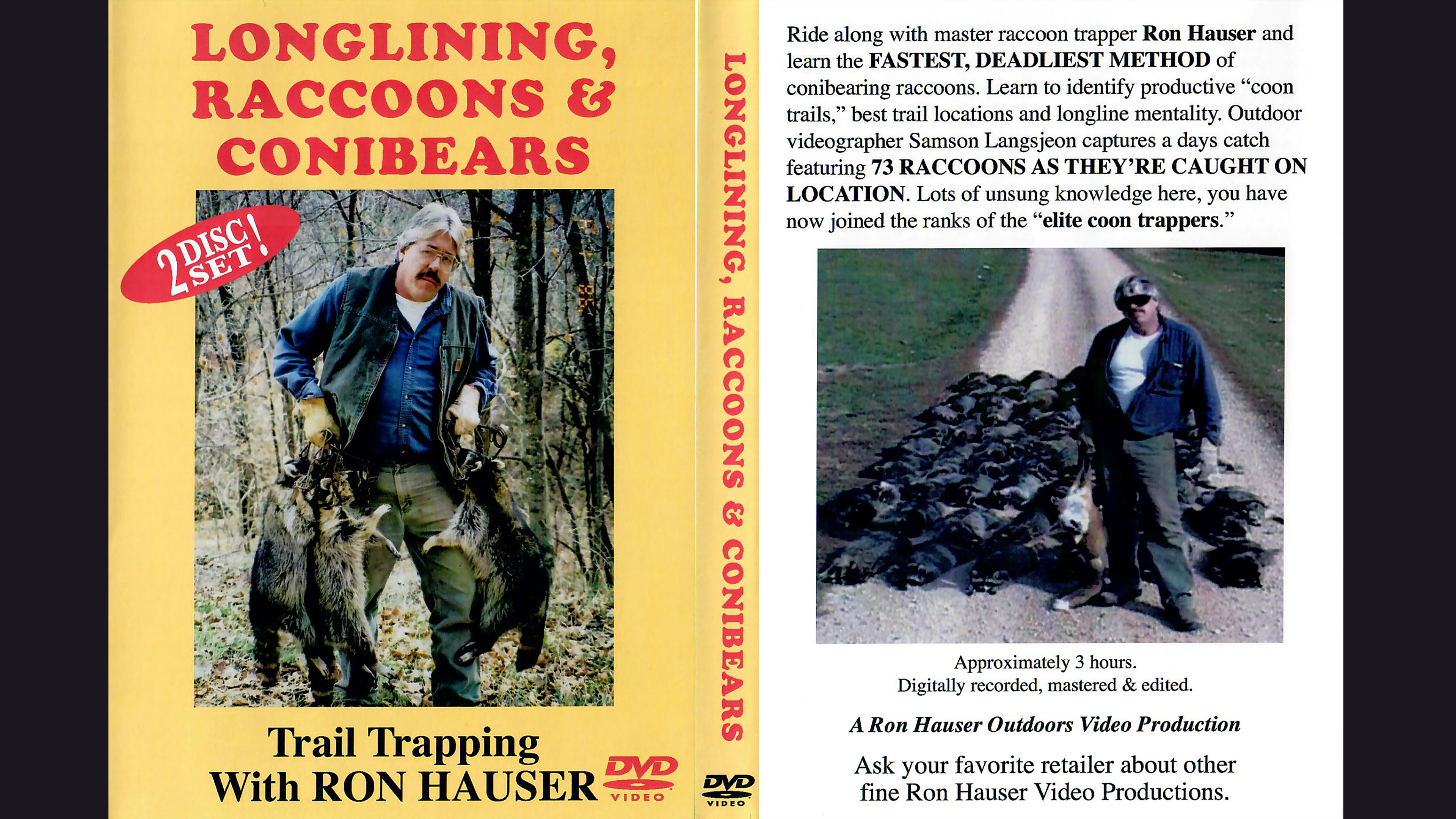 Longlining Raccoons & Conibears With Ron Hauser Disc2